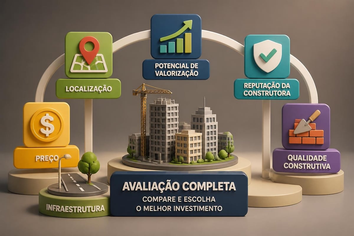 Metodologia de comparação entre empreendimentos