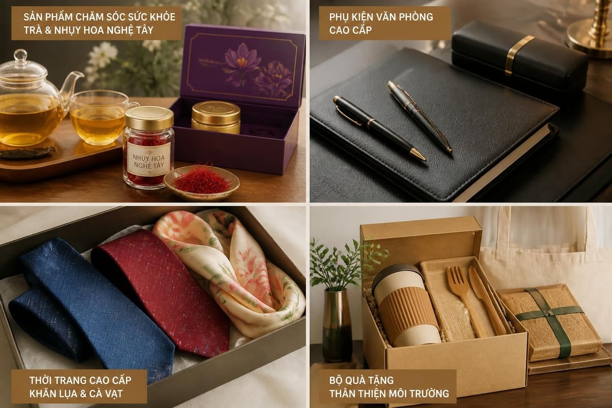 Set Quà Tặng Cao Cấp: Lựa Chọn Hoàn Hảo Cho Mọi Dịp 8 Gift set categories