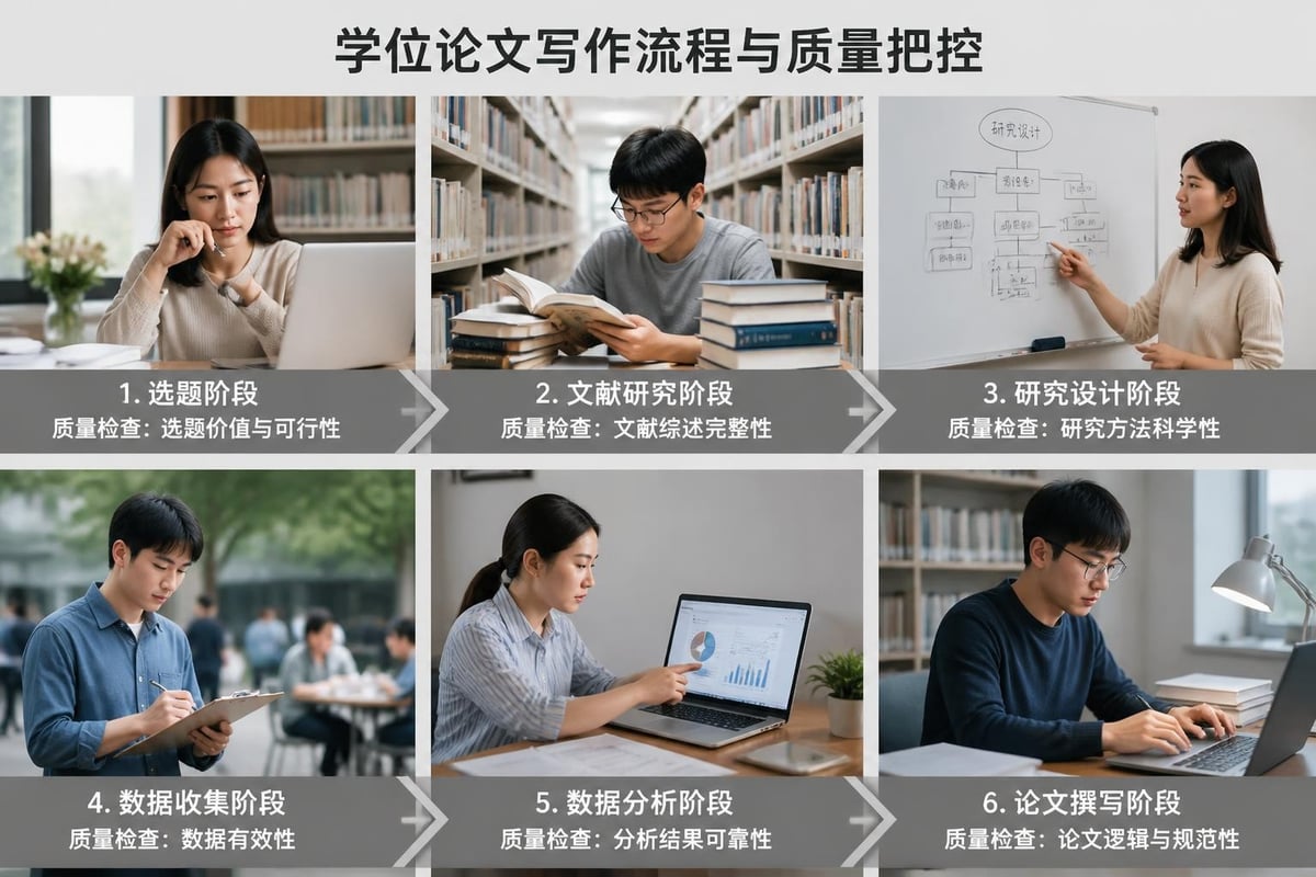 畢業論文寫作流程階段