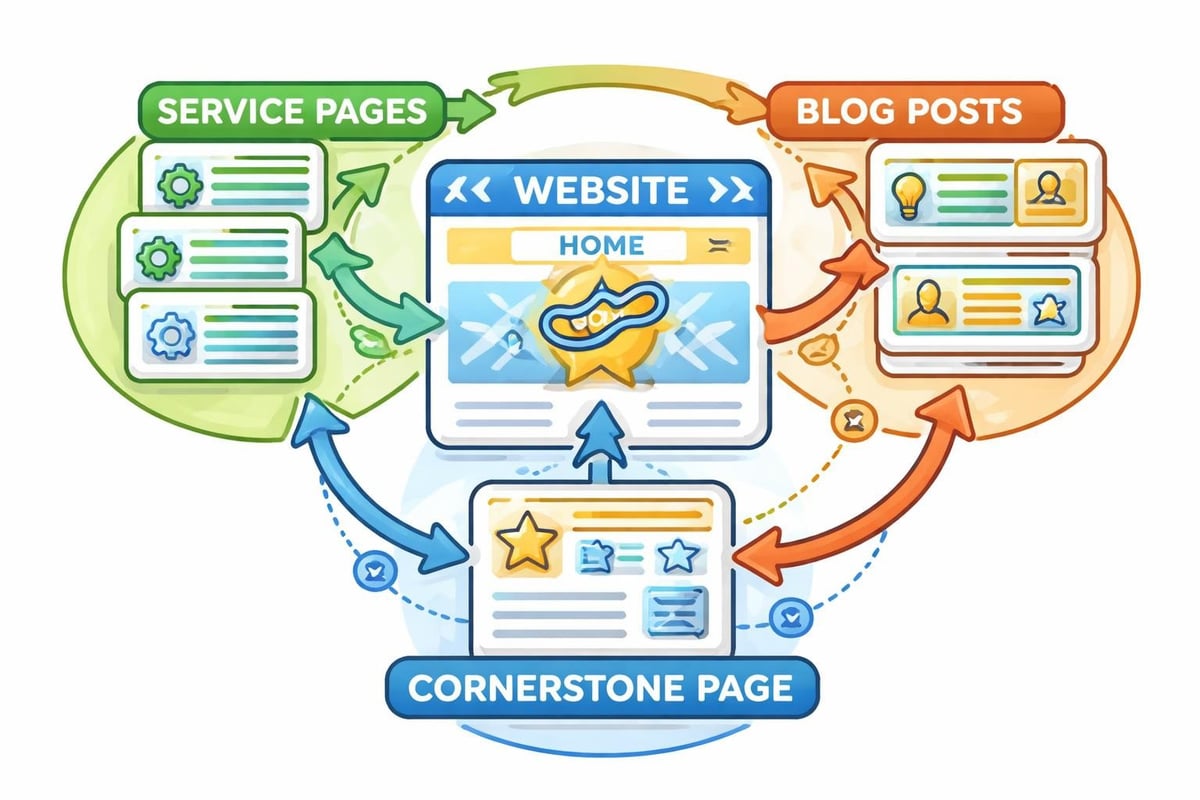 Internal linking strategy