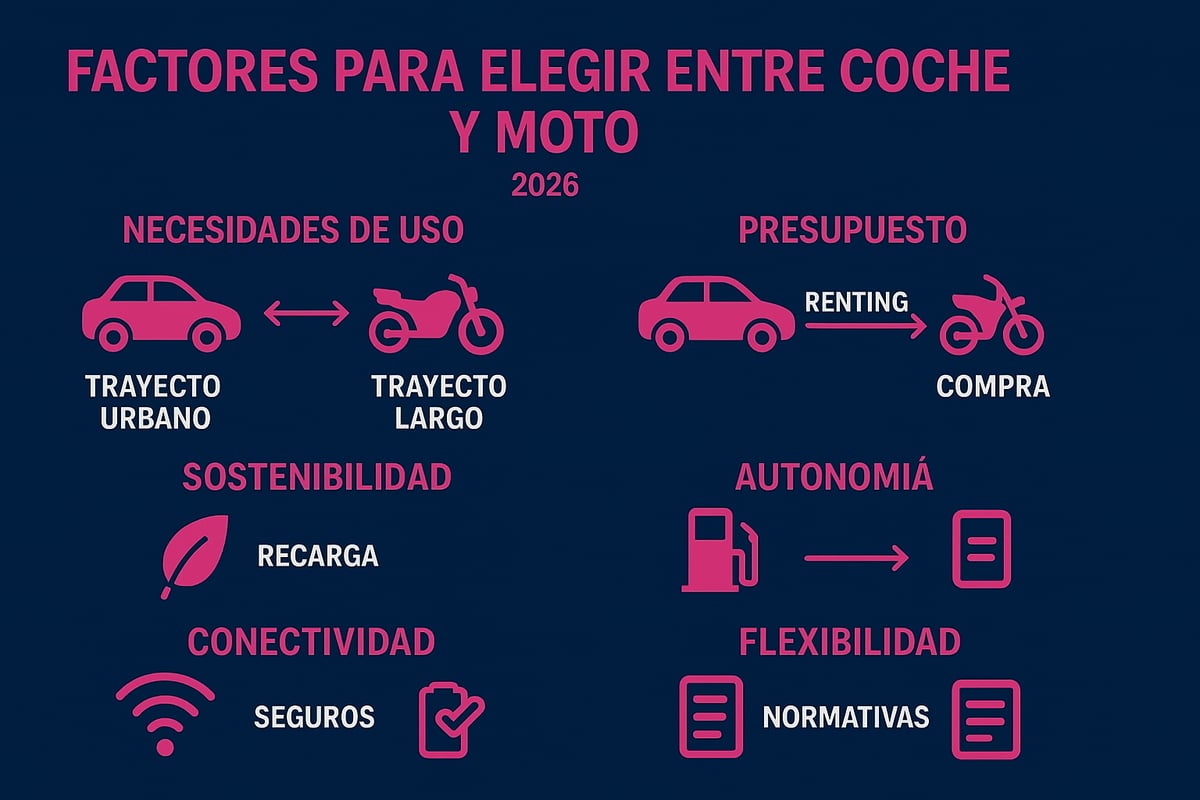 Factores Clave para Elegir tu Veh&iacute;culo en 2026
