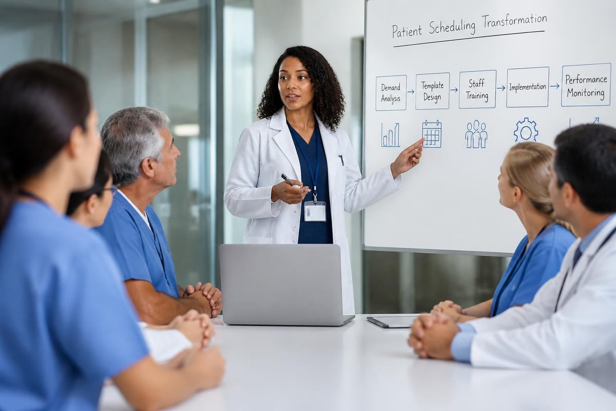 Patient scheduling optimization workflow