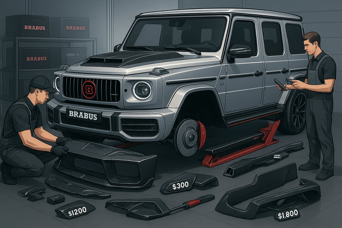 Cost Analysis: Brabus G Wagon Body Kit Upgrades in 2026