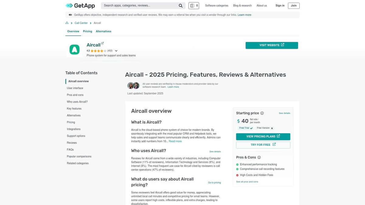 7 Leading VoIP With SMS Solutions to Try in 2025 - Aircall
