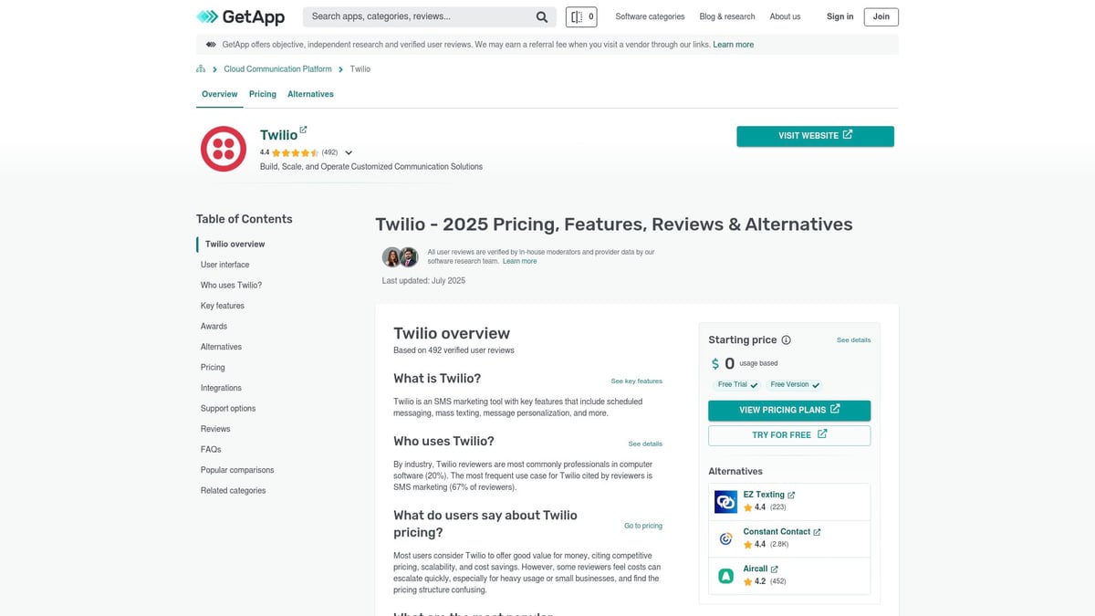 7 Leading VoIP With SMS Solutions to Try in 2025 - Twilio