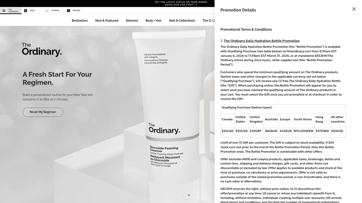7 Essential No 1 Skin Care Brand Picks for 2026 - The Ordinary