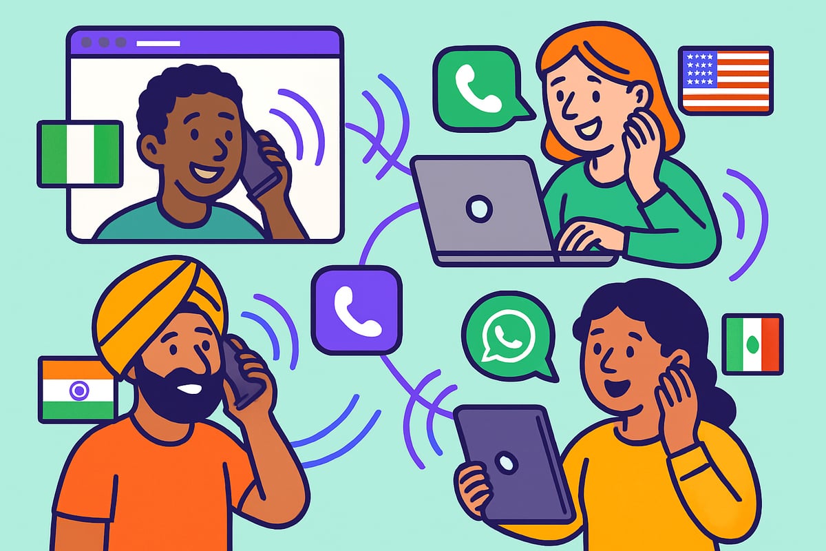 Top Free Phone Over Internet Services in 2025