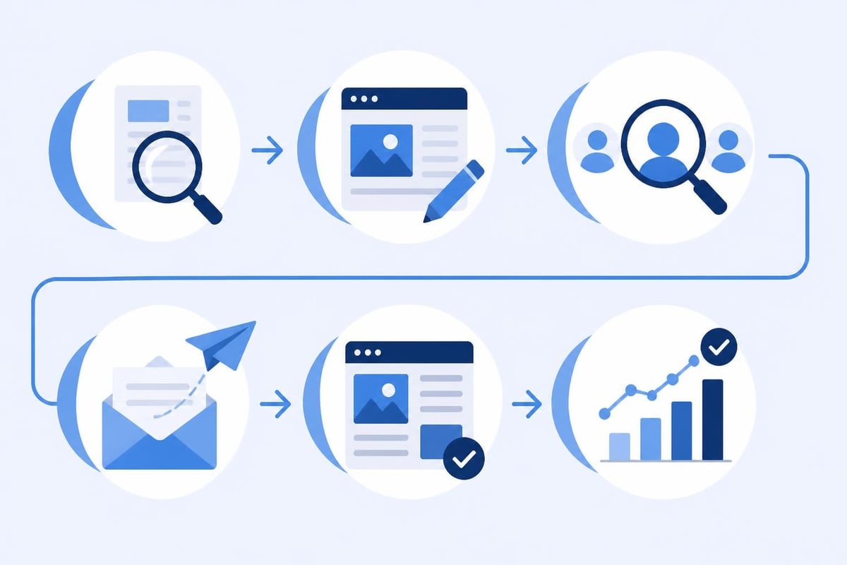 Link building workflow