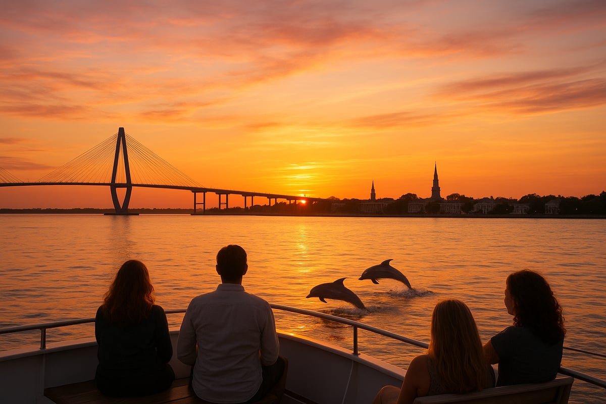 Top Sights and Photo Spots on Charleston Sunset Tours