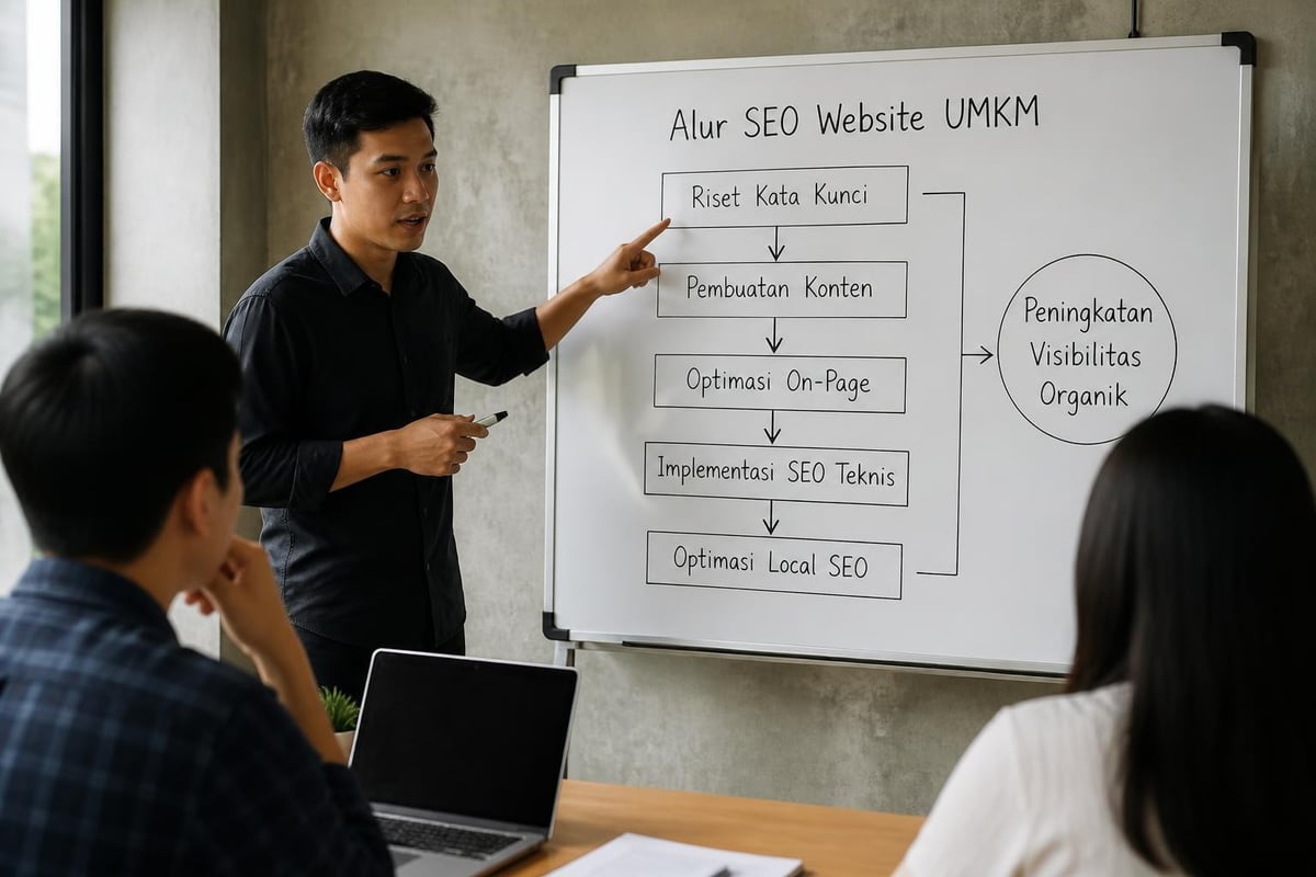 SEO strategy framework for UMKM