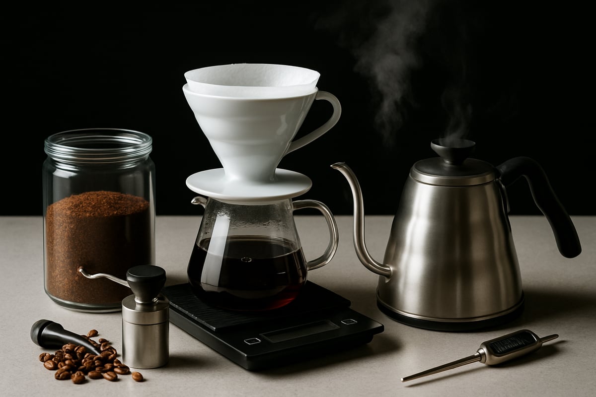 Krok za krokem: Jak připravit dokonalou filtrovanou kávu