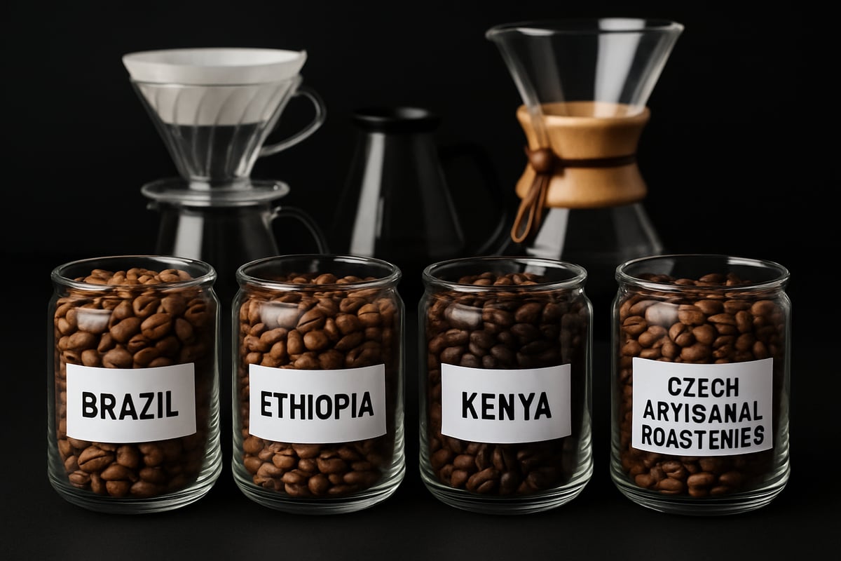 Výběr správné kávy pro filtr: odrůdy, pražení a čerstvost