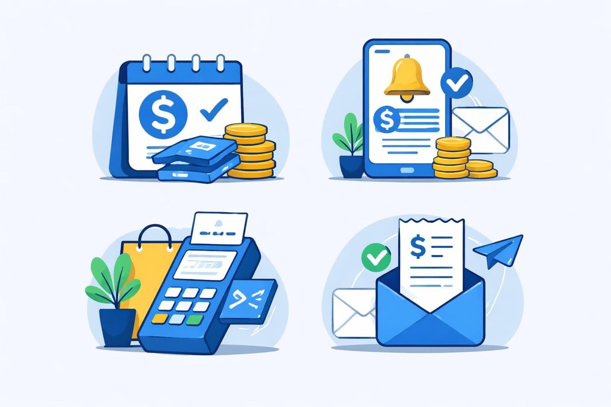Booking system payment workflow