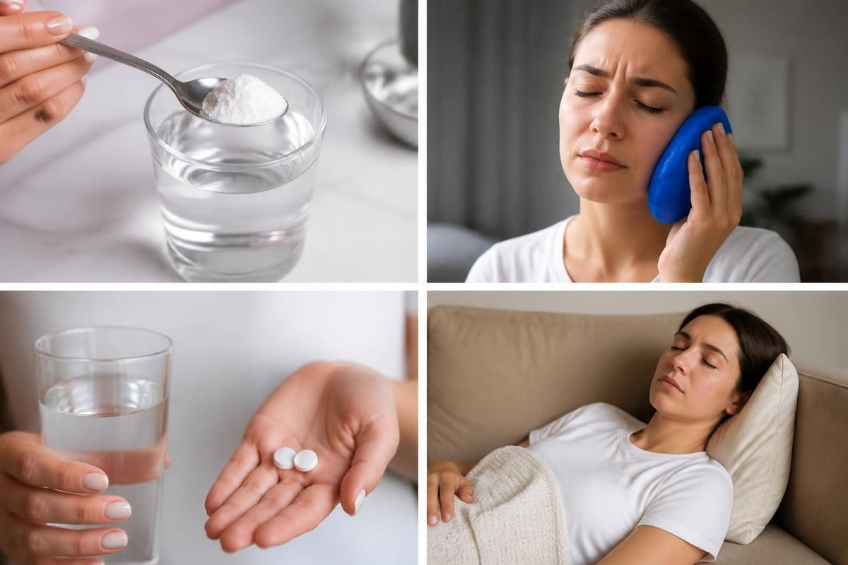 Emergency toothache first aid
