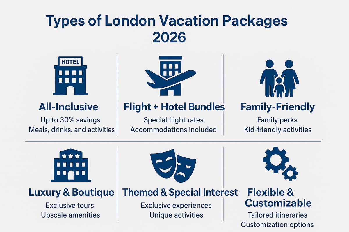 Types of London Vacation Packages: What’s Available?