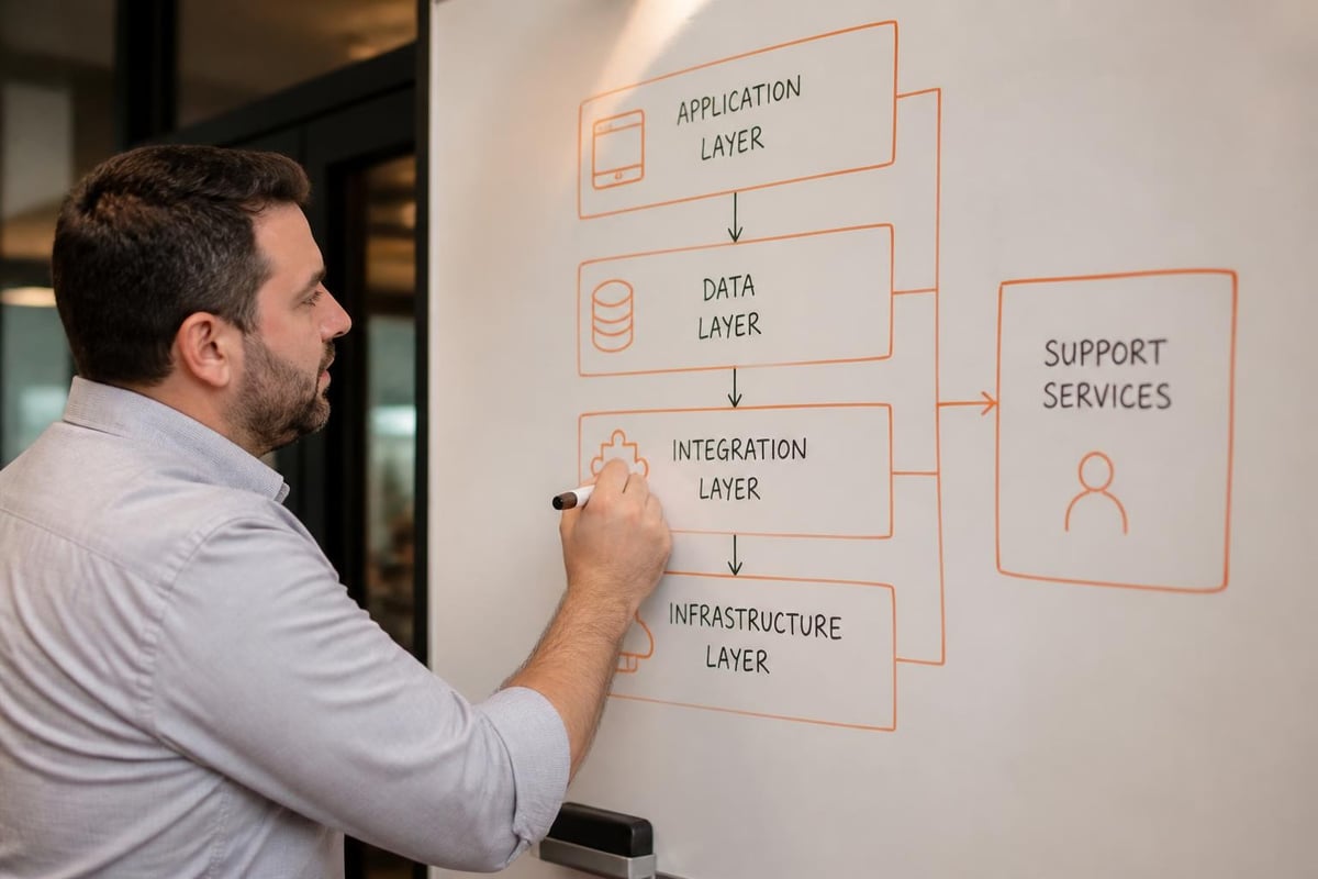 Technology Solution Definition and Implementation Guide 2026 Technology solution architecture layers