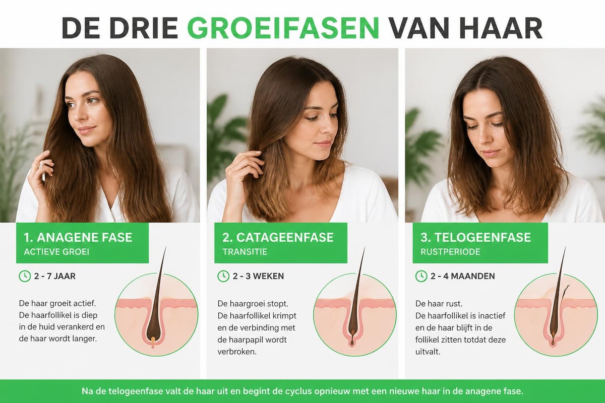 Haarcyclus fasen
