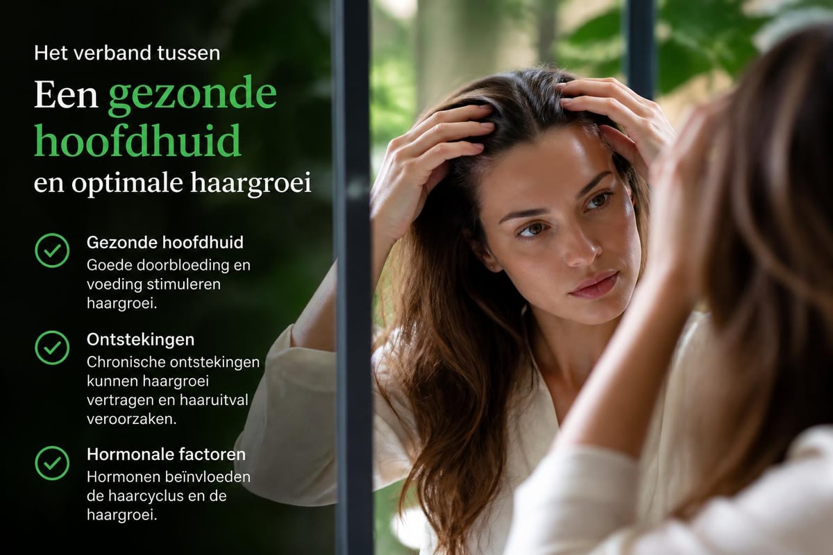 Hoofdhuidgezondheid en haargroei