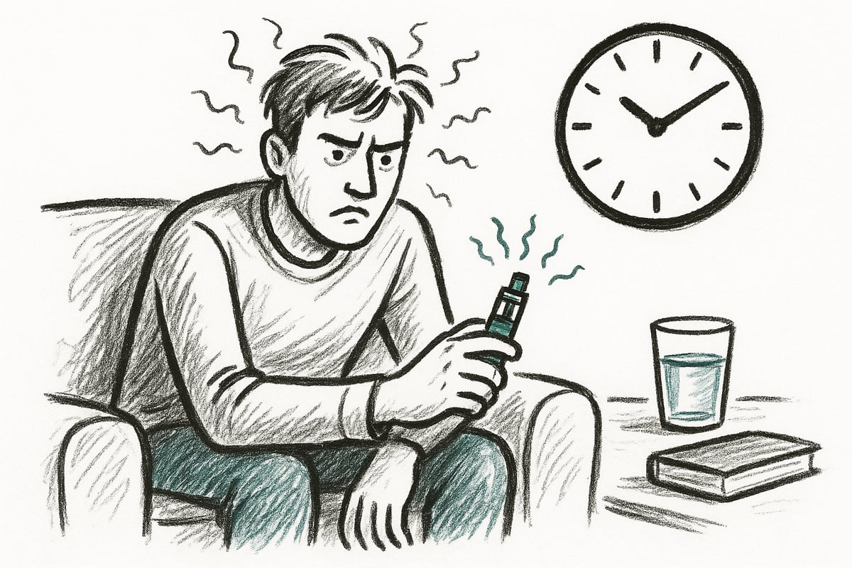 Mini-FAQ: ontwenningsklachten bij stoppen met vapen