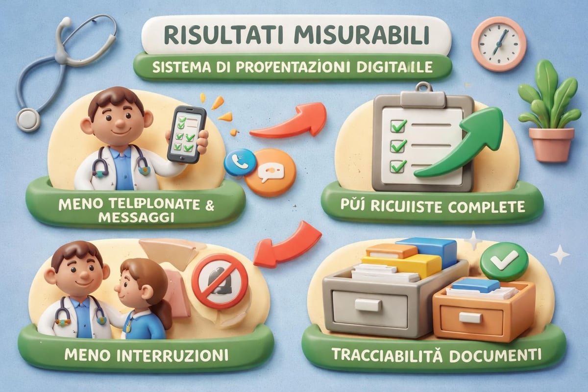 Benefici sistema prenotazioni digitale