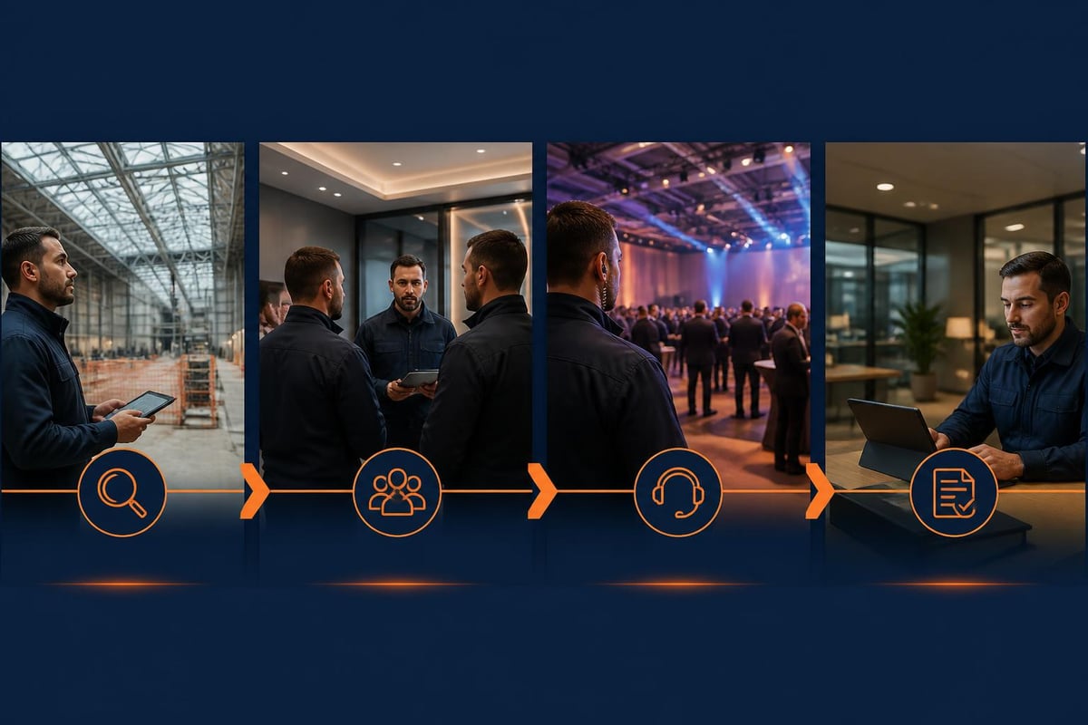 Event security planning timeline