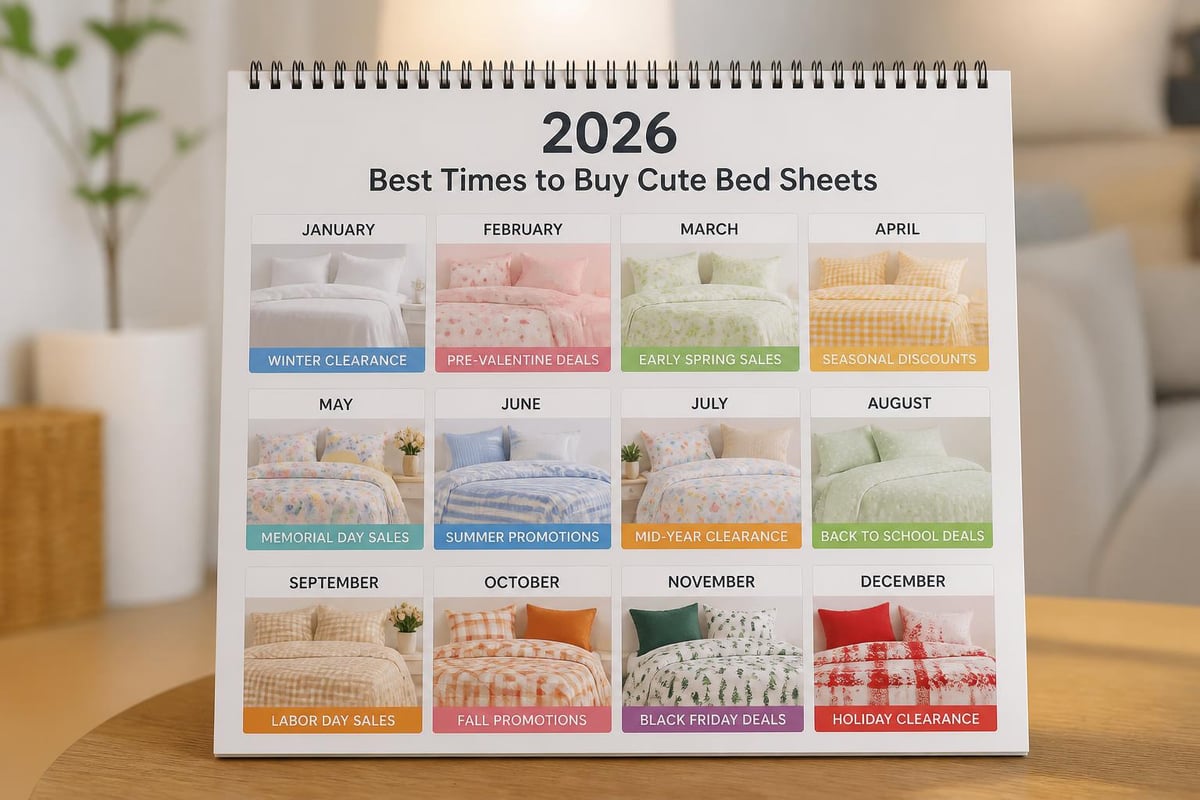 Bedding shopping timeline