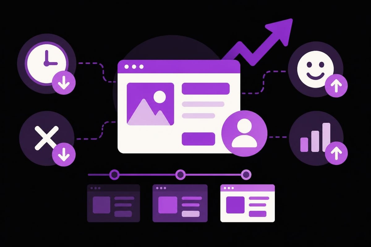 UX metrics dashboard