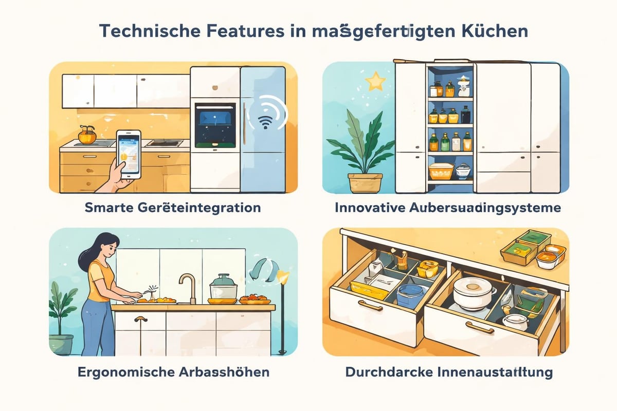 Moderne Küchenausstattung