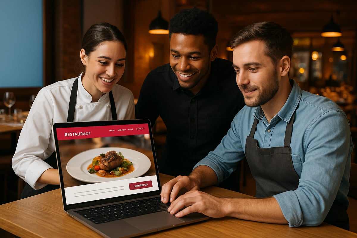 <span style="color:#3882DB">Die 3 Säulen erfolgreicher Restaurant-Webseiten</span>