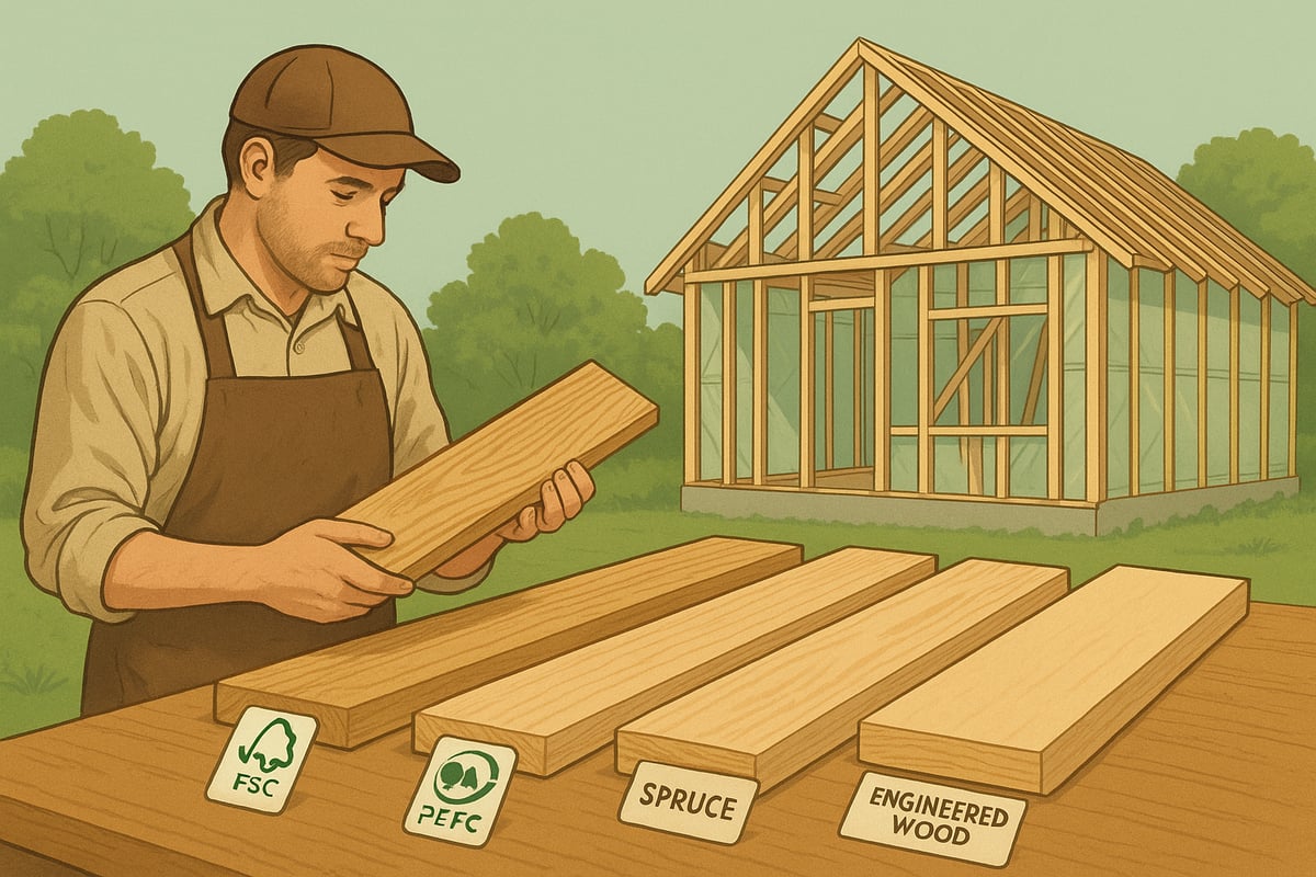 Choosing Materials and Sourcing Sustainable Timber