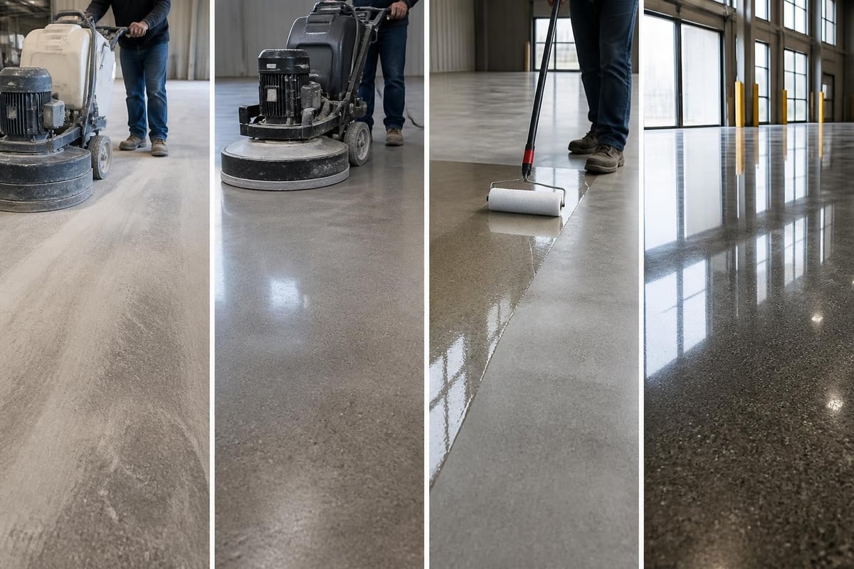 inline 1 1782454643483 Concrete floor polishing process stages