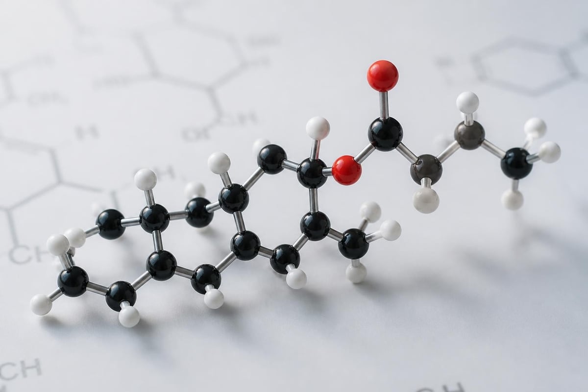 Testosterone propionate esterification
