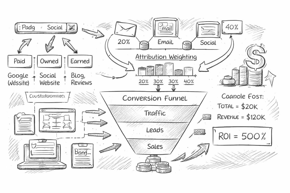 Marketing performance dashboard