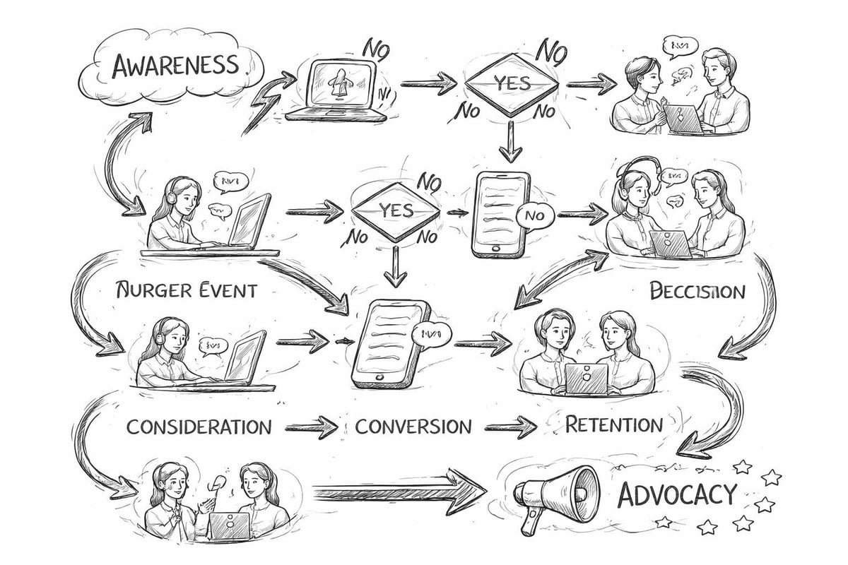 Marketing automation workflow