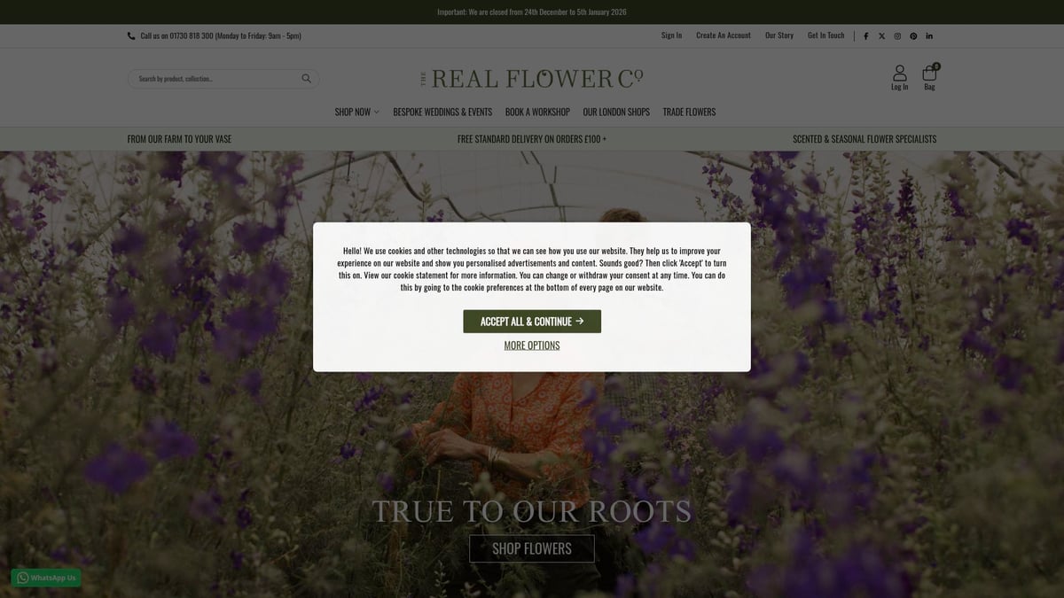 9 Essential Stores With Flowers to Visit in 2026 - The Real Flower Company