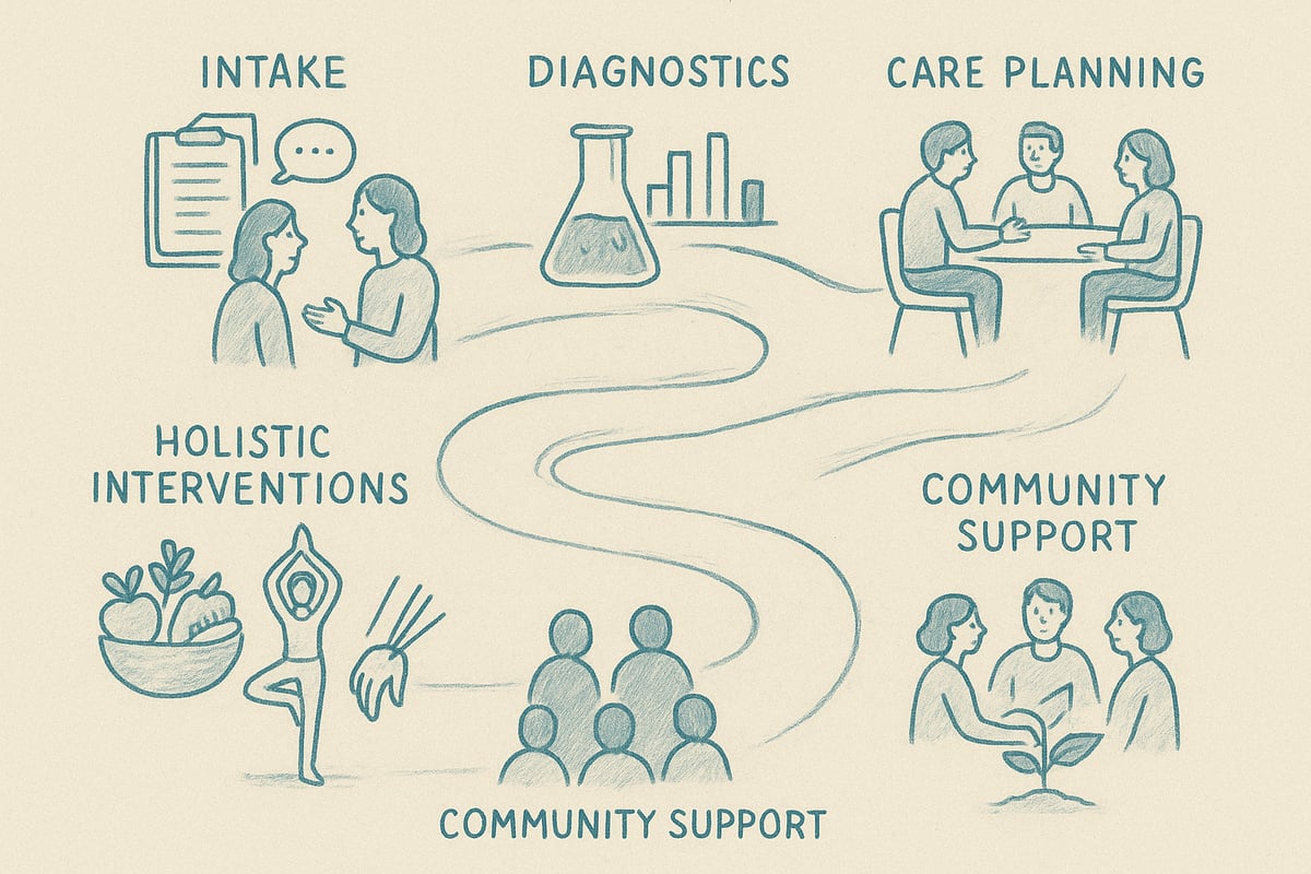 Step-by-Step: Your Journey Through an Integrative Wellness Clinic