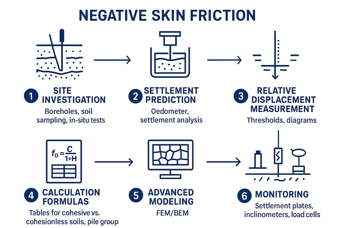 Identifying and Calculating Negative Skin Friction