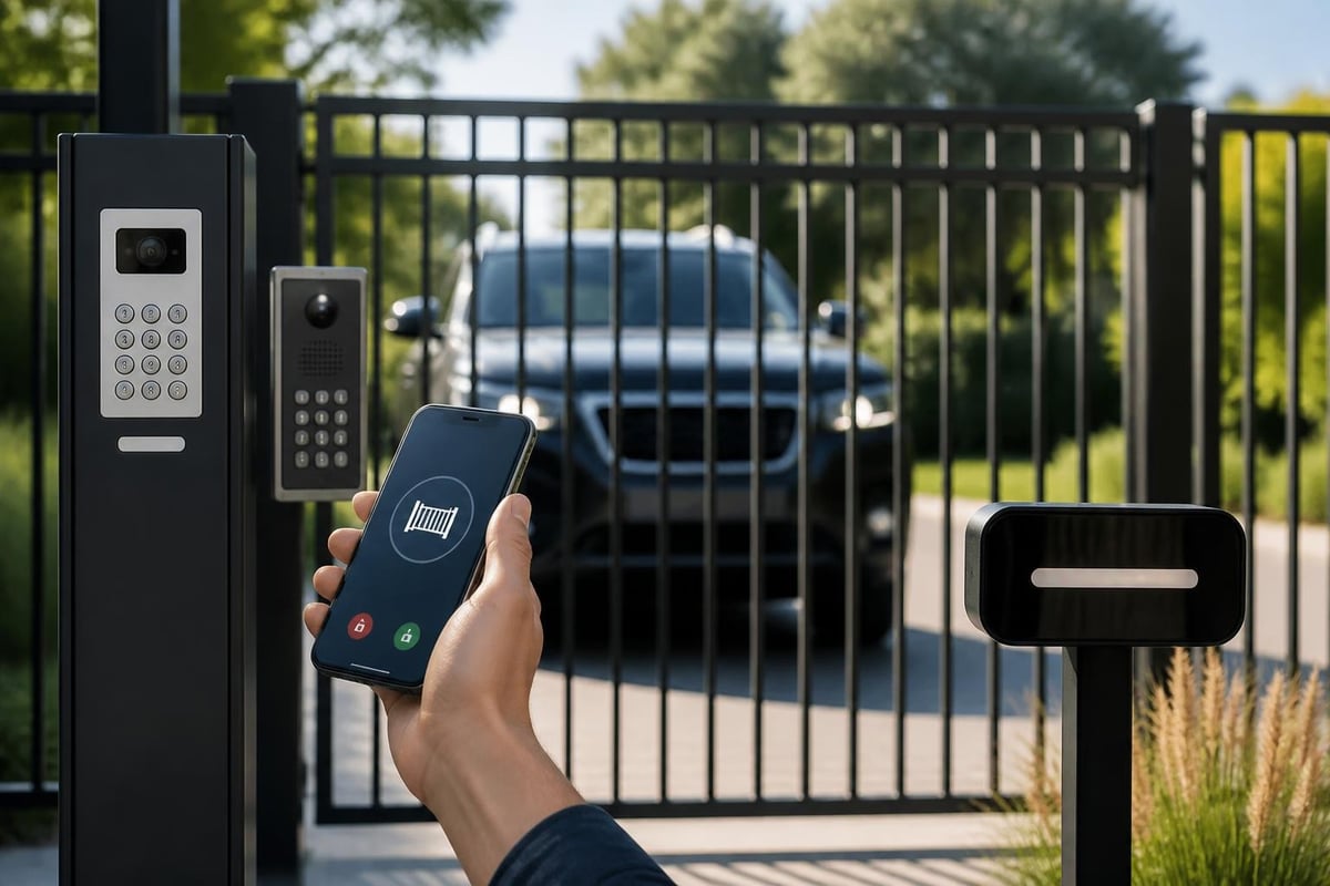 Smart gate access control