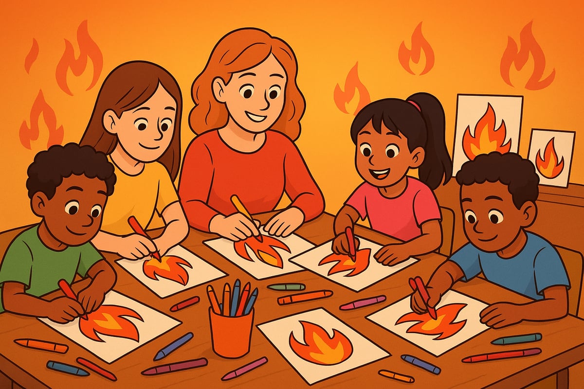 Understanding Flame Coloring Sheets: Basics & Appeal