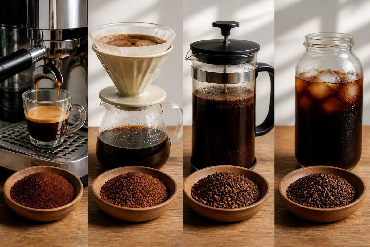Méthodes extraction café