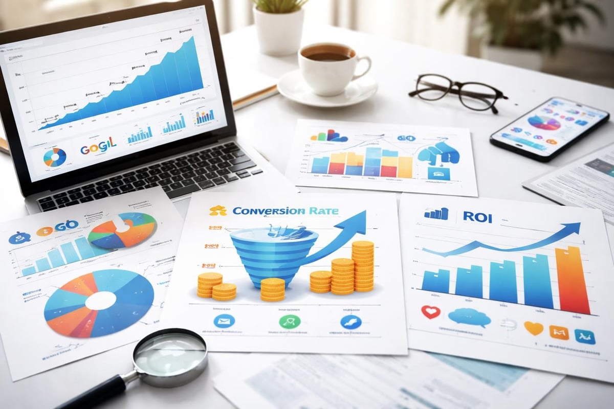 Marketing performance dashboard