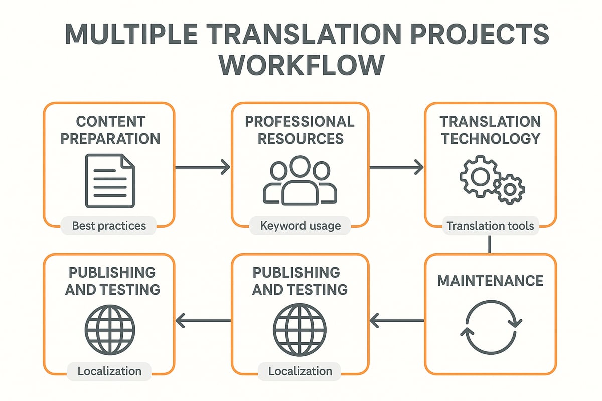Step-by-Step Guide to Managing Multiple Translation Projects