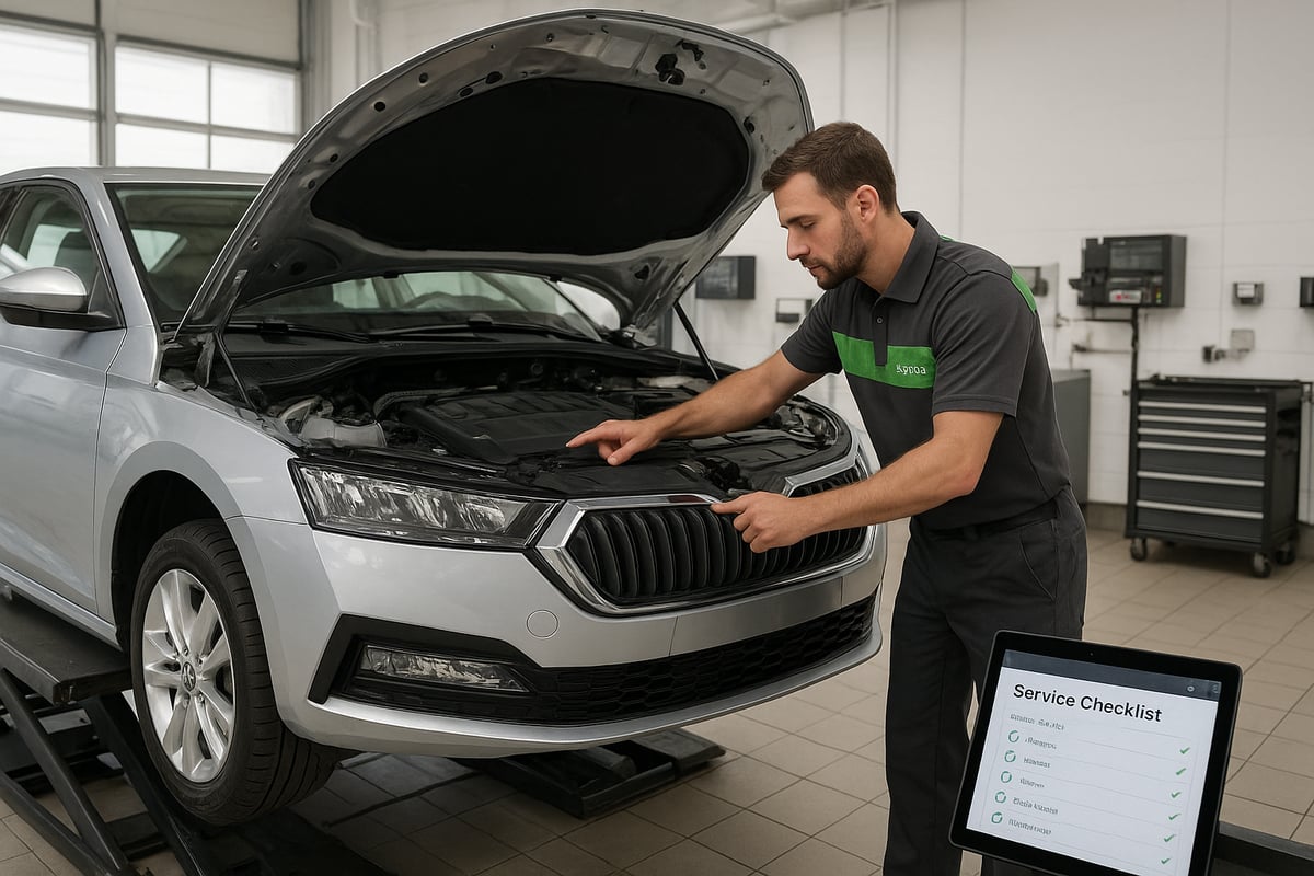 Understanding Your Škoda Service Schedule