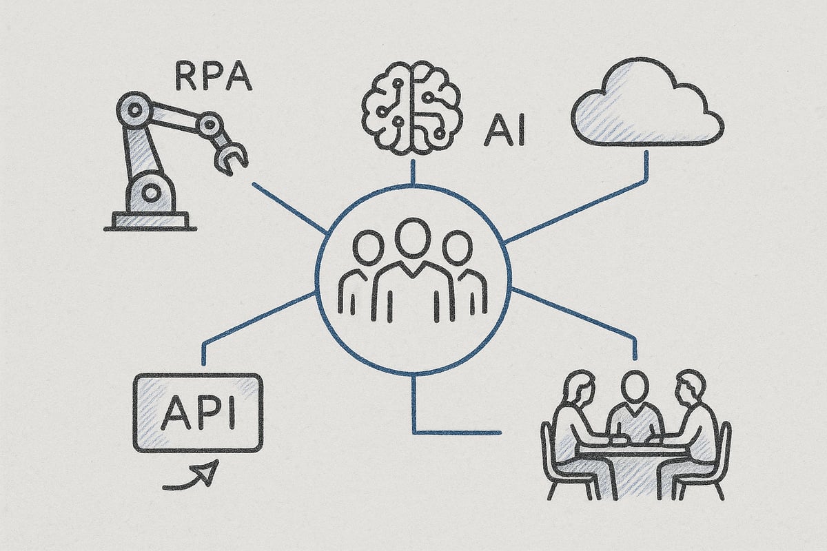 Technologien und Tools für automatisierte Prozesse 2025