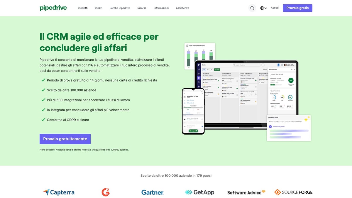 7 Soluzioni Essenziali Di CRM Per Media Buyer Nel 2025 9 7 Soluzioni Essenziali Di CRM Per Media Buyer Nel 2025 - Pipedrive
