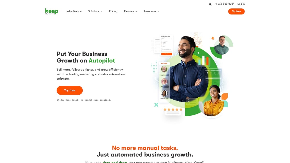 7 Soluzioni Essenziali Di CRM Per Media Buyer Nel 2025 11 7 Soluzioni Essenziali Di CRM Per Media Buyer Nel 2025 - Keap (ex Infusionsoft)