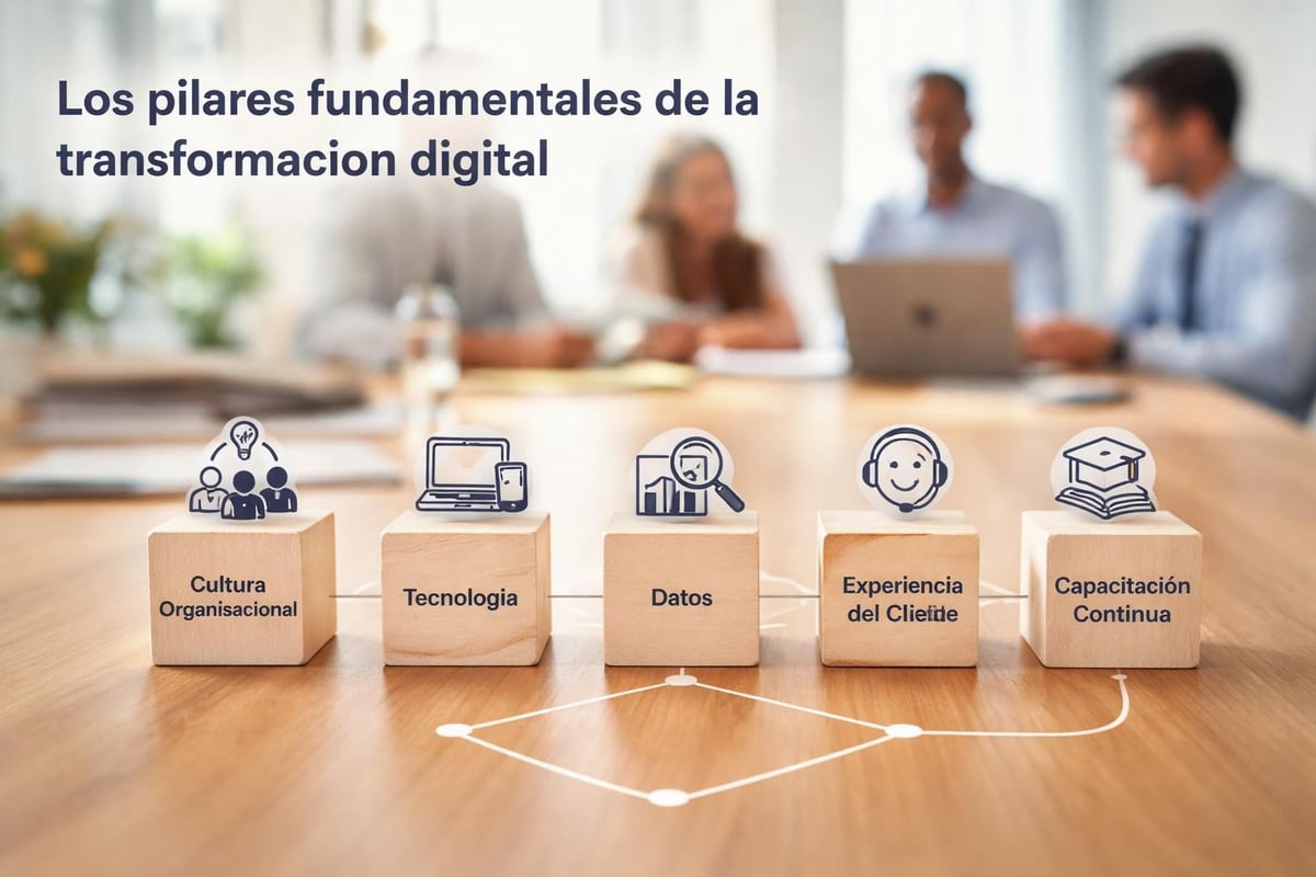 Componentes de transformación digital