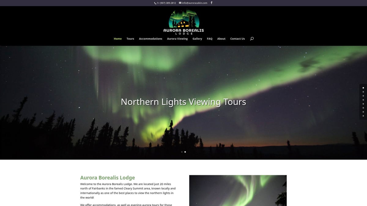 9 Unforgettable Best Aurora Borealis Tours for 2025 - Aurora Borealis Lodge – Fairbanks Aurora Viewing (Alaska, USA)