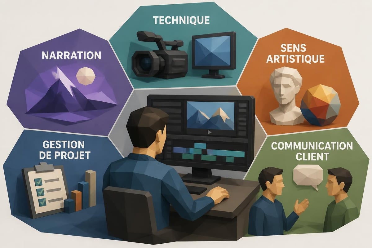 Compétences monteur audiovisuel
