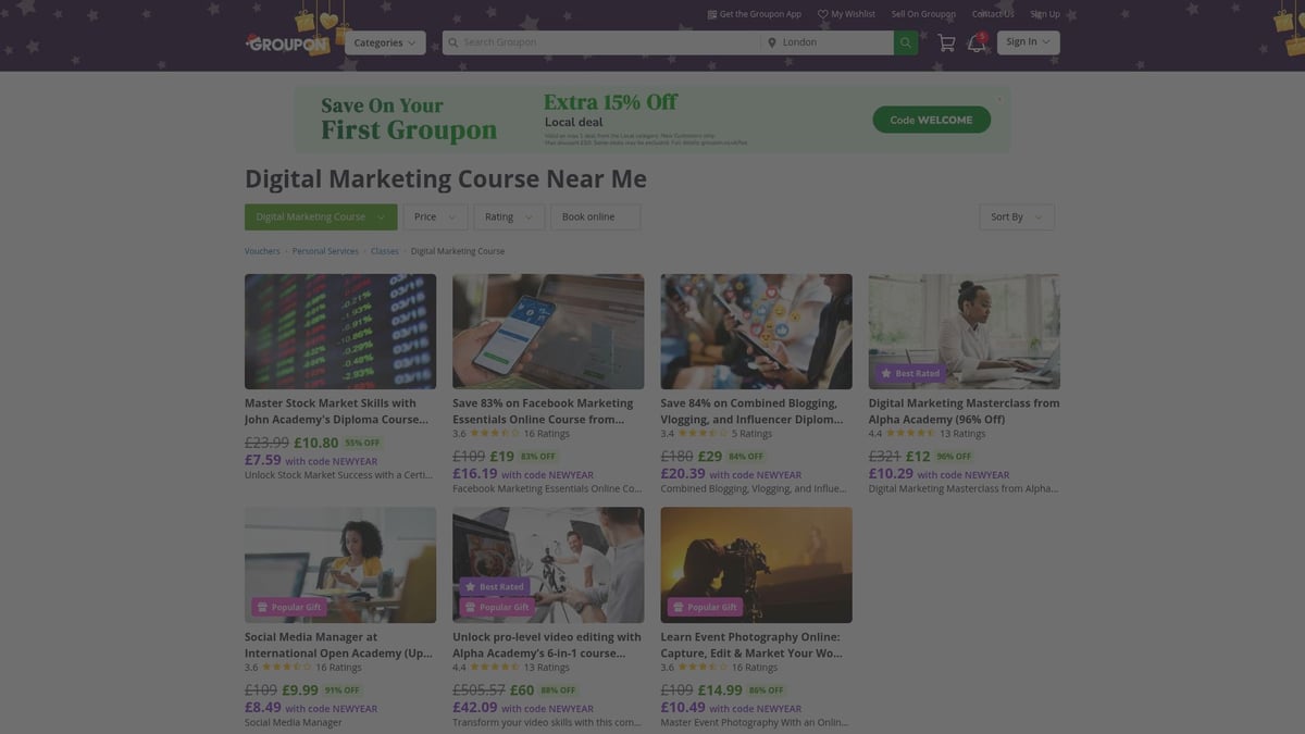 Top 7 Ways to Find Digital Marketing Near Me in 2026 - Browse Discount & Deal Platforms (e.g., Groupon)